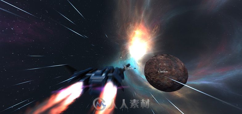 美丽梦幻外星行星空间环境模型Unity游戏素材资源