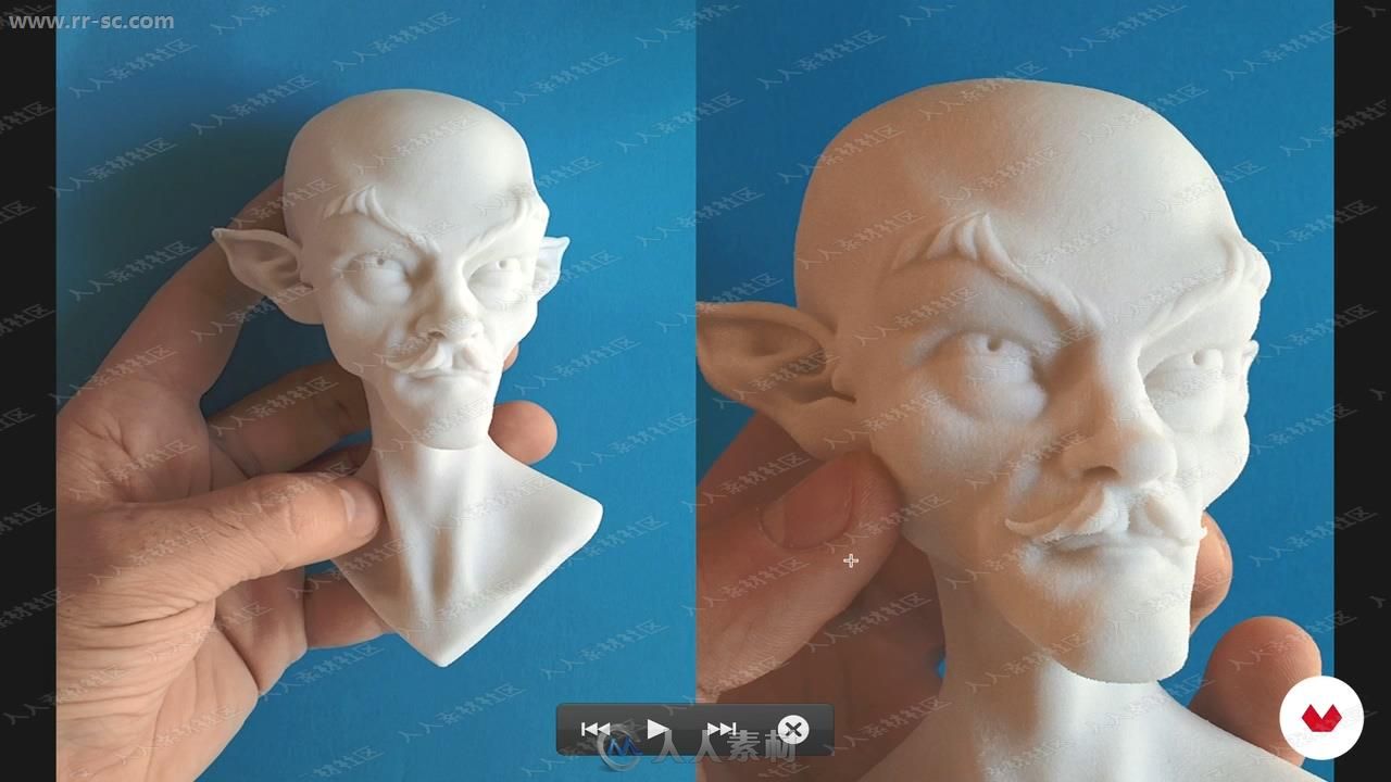 国外动画师精美3D角色塑造Zbrush视频教程