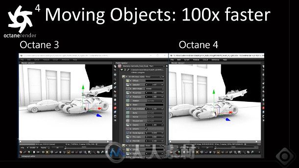 Otoy时隔两年终于发布了OctaneRender 4.0正式版本 但是免费版本还要再等等