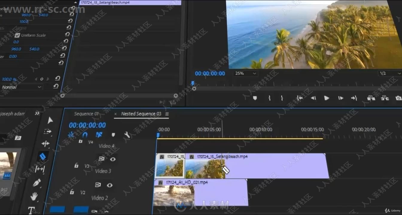 Premiere Pro CC视频编辑基础训练视频教程