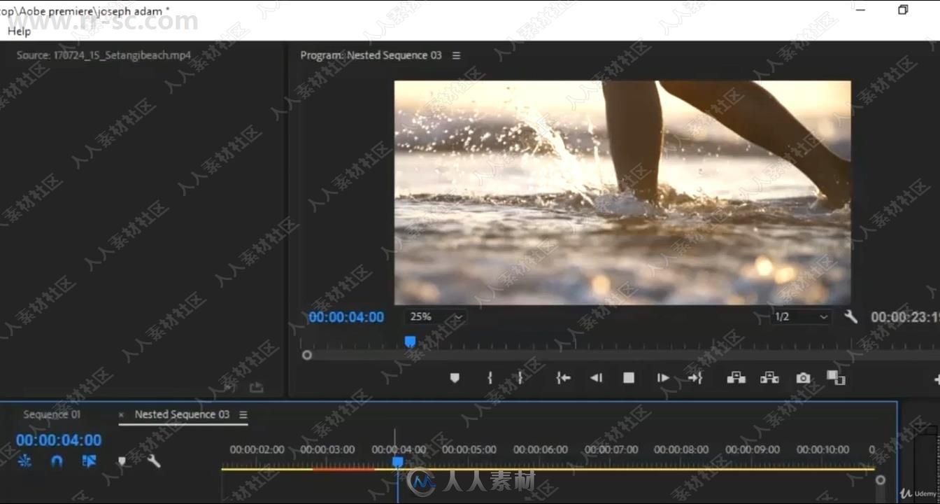 Premiere Pro CC视频编辑基础训练视频教程