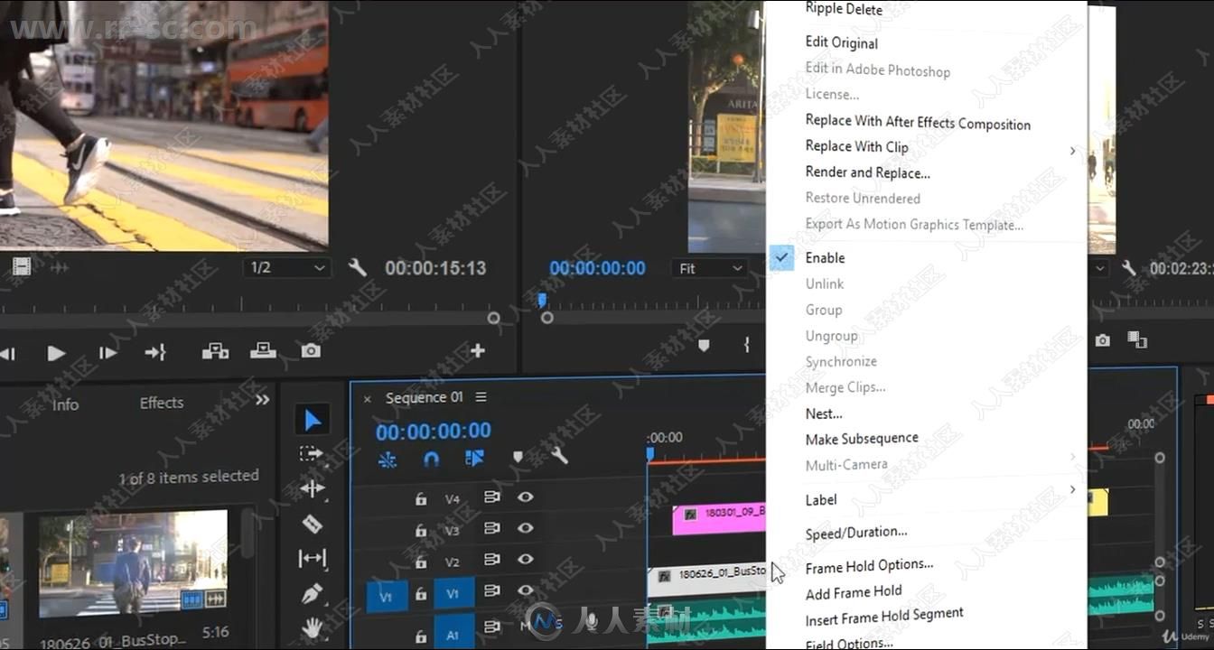 Premiere Pro CC视频编辑基础训练视频教程