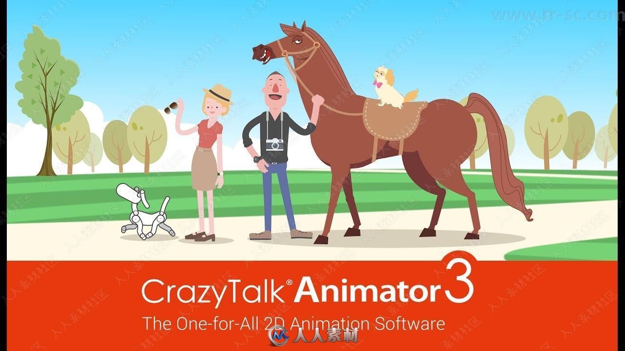 Reallusion CrazyTalk Animator动画制作工具软件V3.31.3514.1版