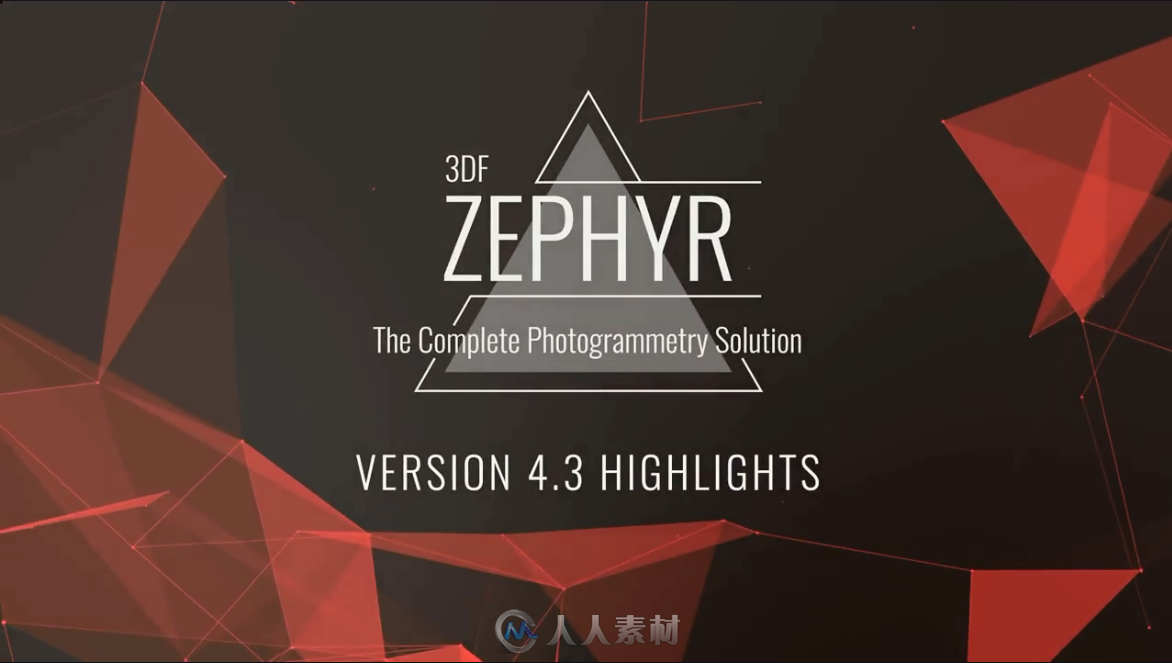 3DF Zephyr Lite照片自动三维化软件V4.501版