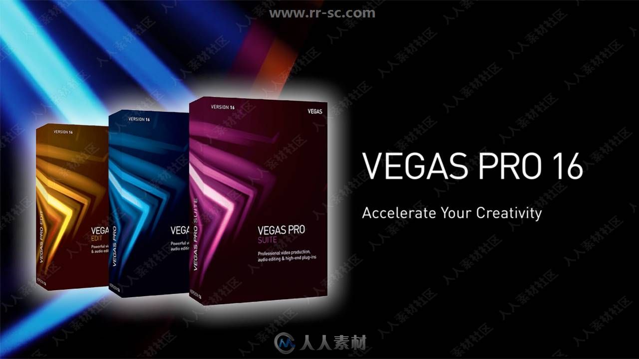 MAGIX VEGAS PRO专业影师剪辑非编软件V16.0.0.352版