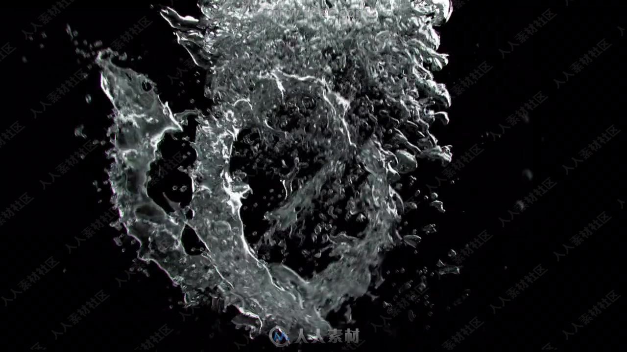 C4D中X-Particles水下气泡特效制作视频教程