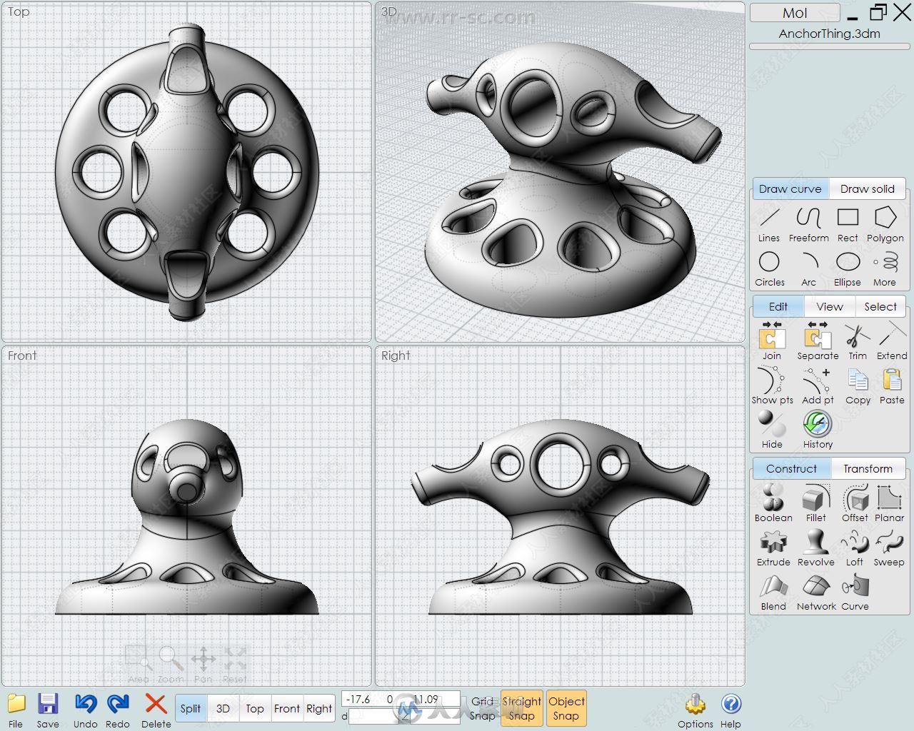 Moi3D三维建模软件V3.0 Beta版