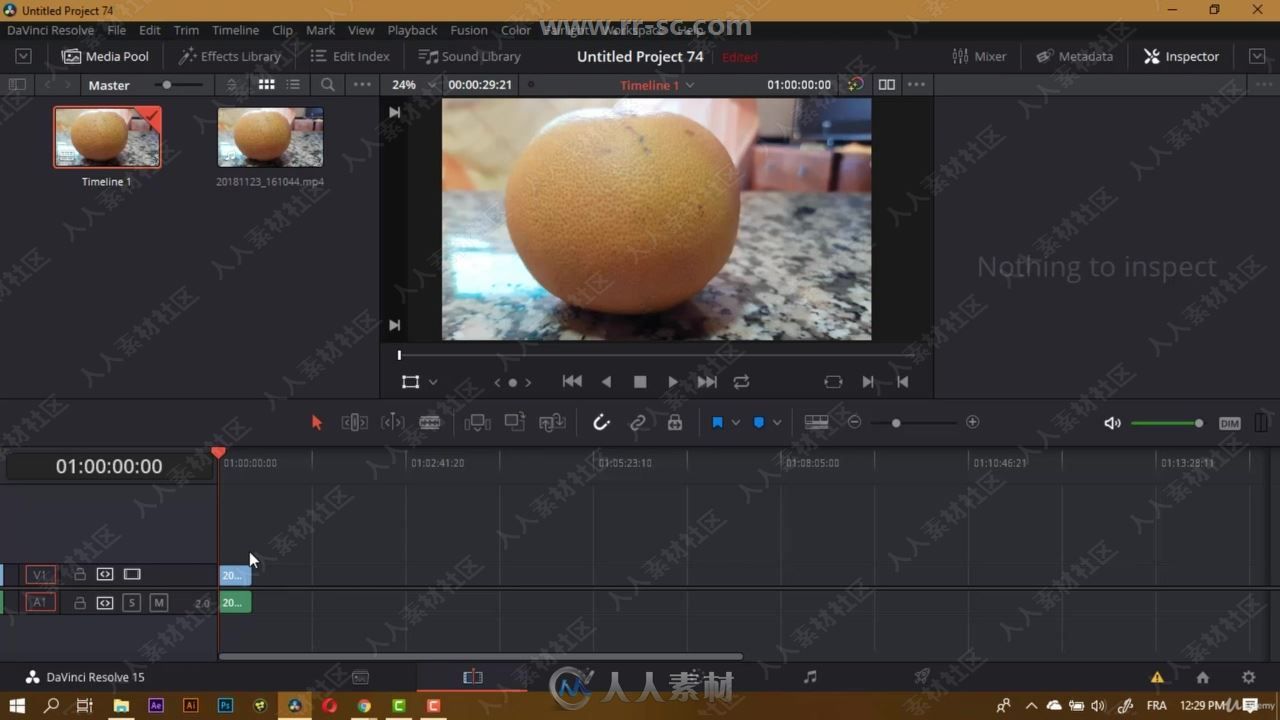 DaVinci Resolve 15达芬奇影视后期编辑基视频教程