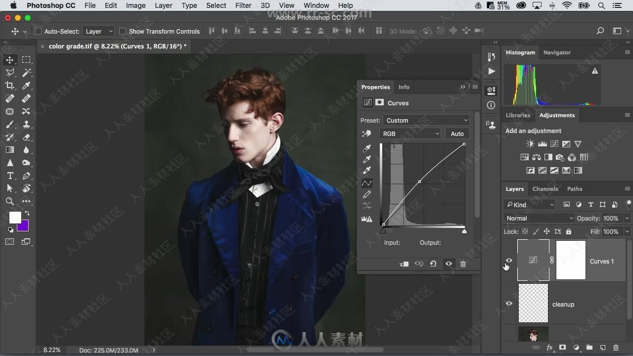 Photoshop CC高效工作技巧视频教程