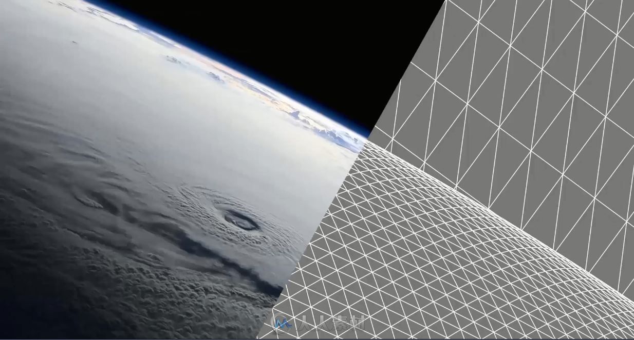 艺术家个人项目《Space》视觉特效解析视频 从建模到最终合成的所有步骤解析