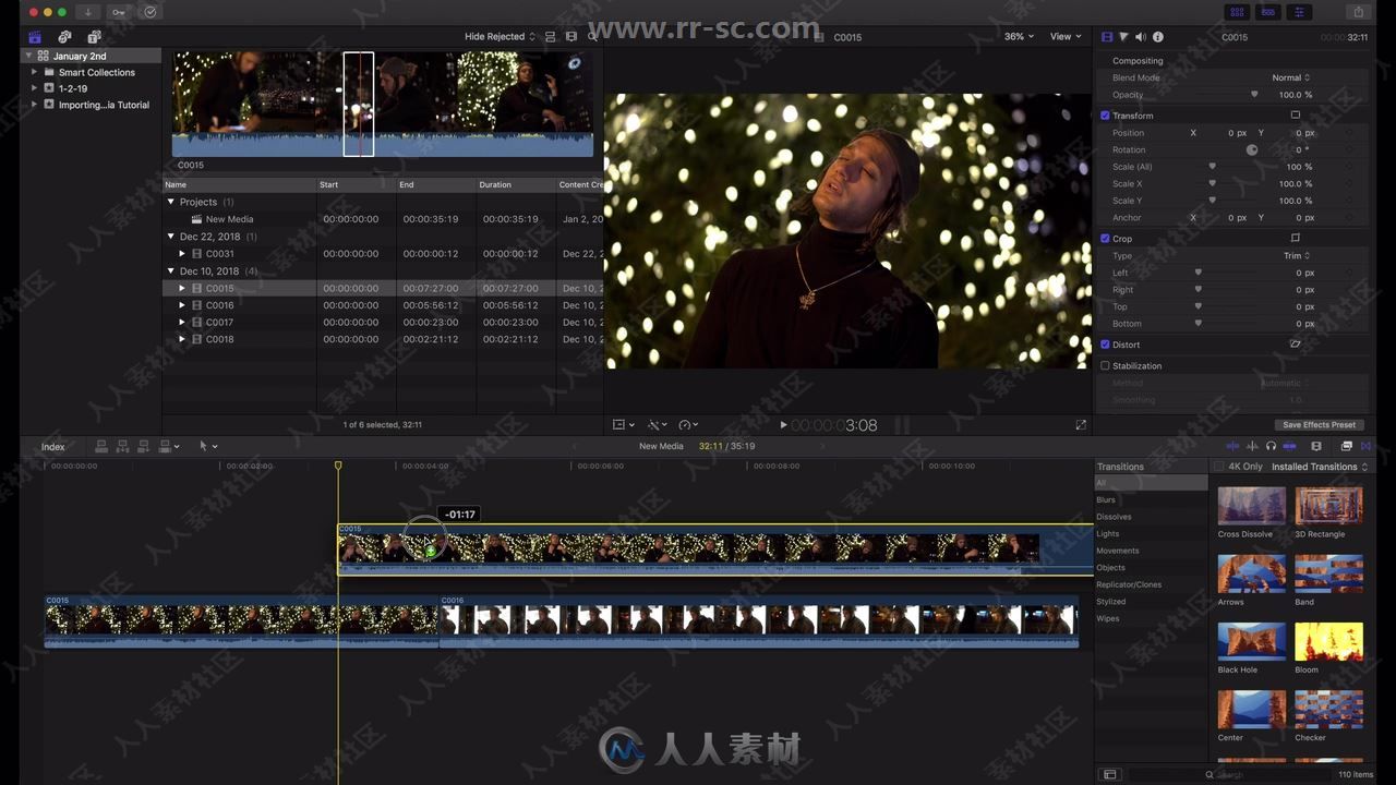 Final Cut Pro X影视后期简洁工作流程视频教程