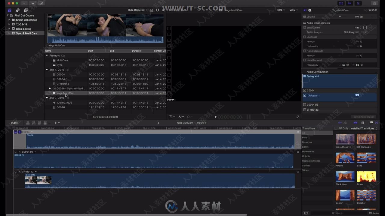 Final Cut Pro X影视后期简洁工作流程视频教程