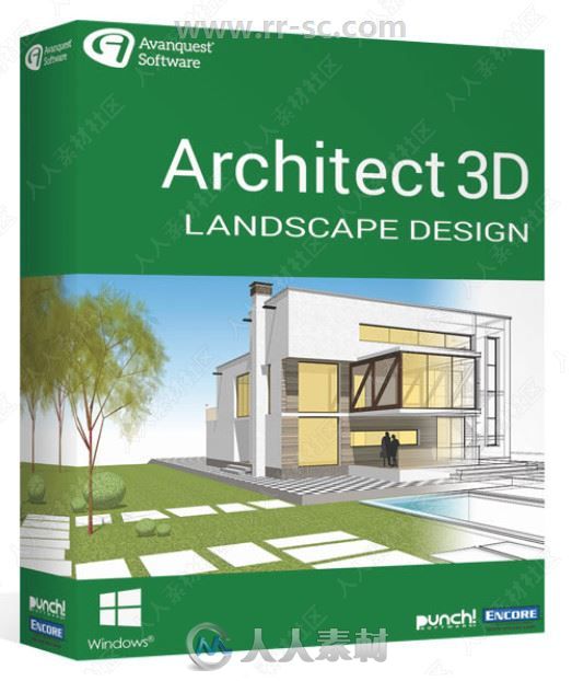 Architect 3D Garden and Exterior花园庭院设计软件V20版