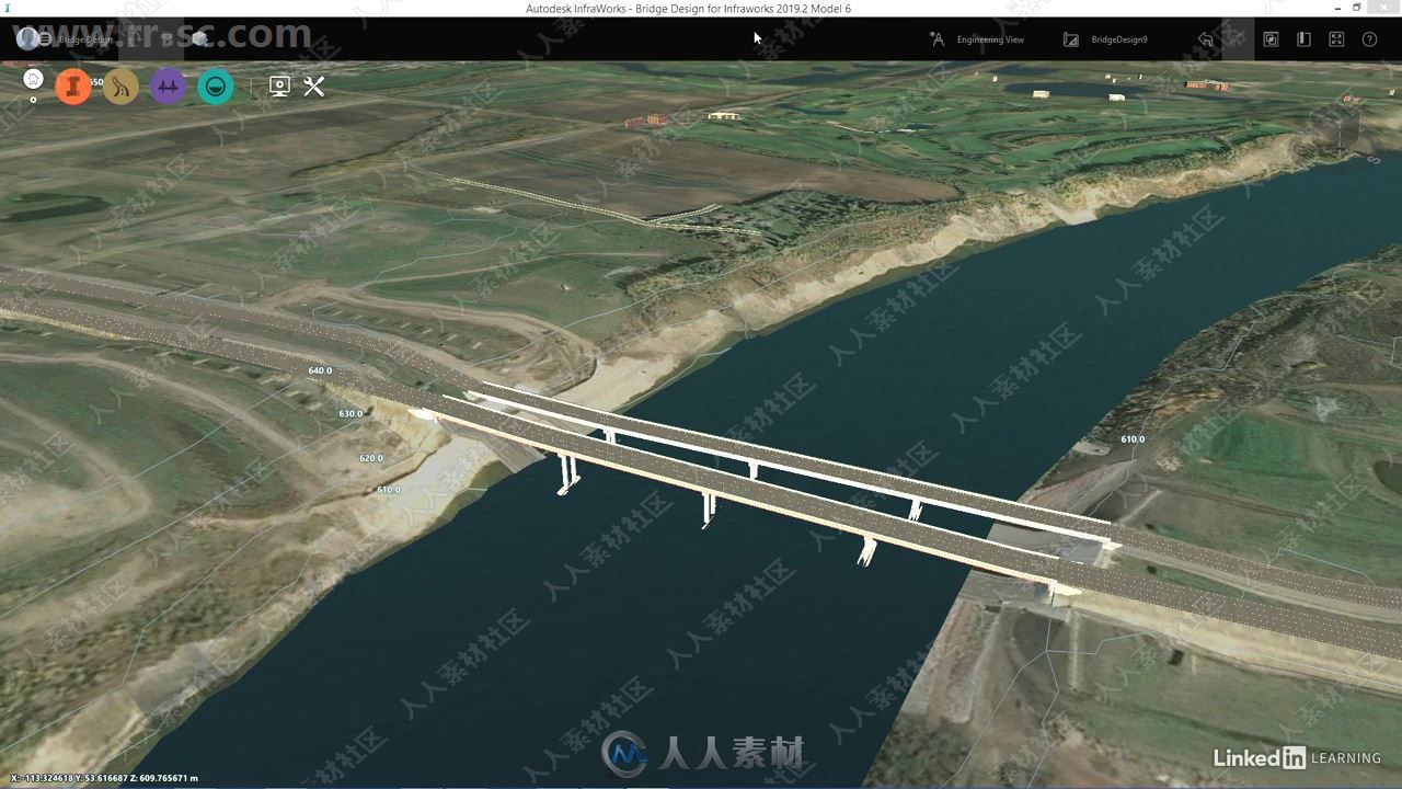 InfraWorks桥梁设计实例训练视频教程