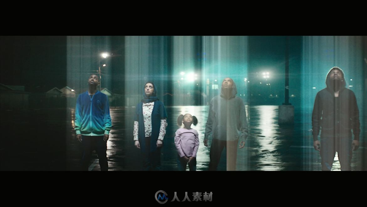 美国说唱歌手Big Sean歌曲《light》MV视觉特效解析视频 三维光束特效的制作