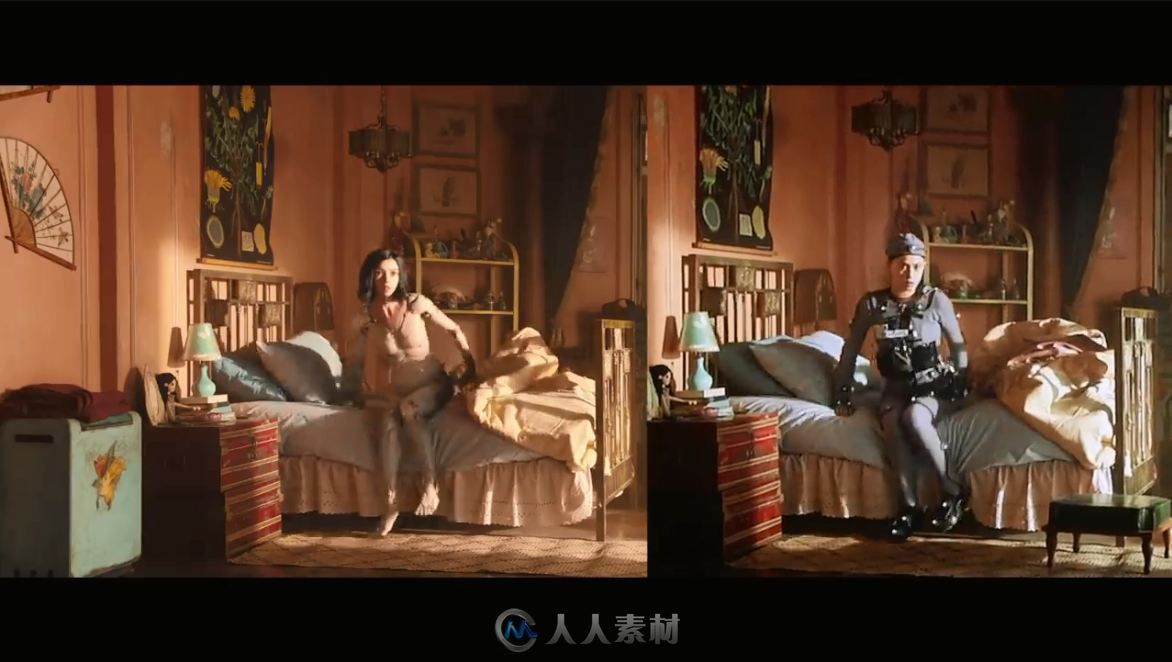 影片《阿丽塔:战斗天使》幕后制作解析视频 CG女主角的动作捕捉过程解析