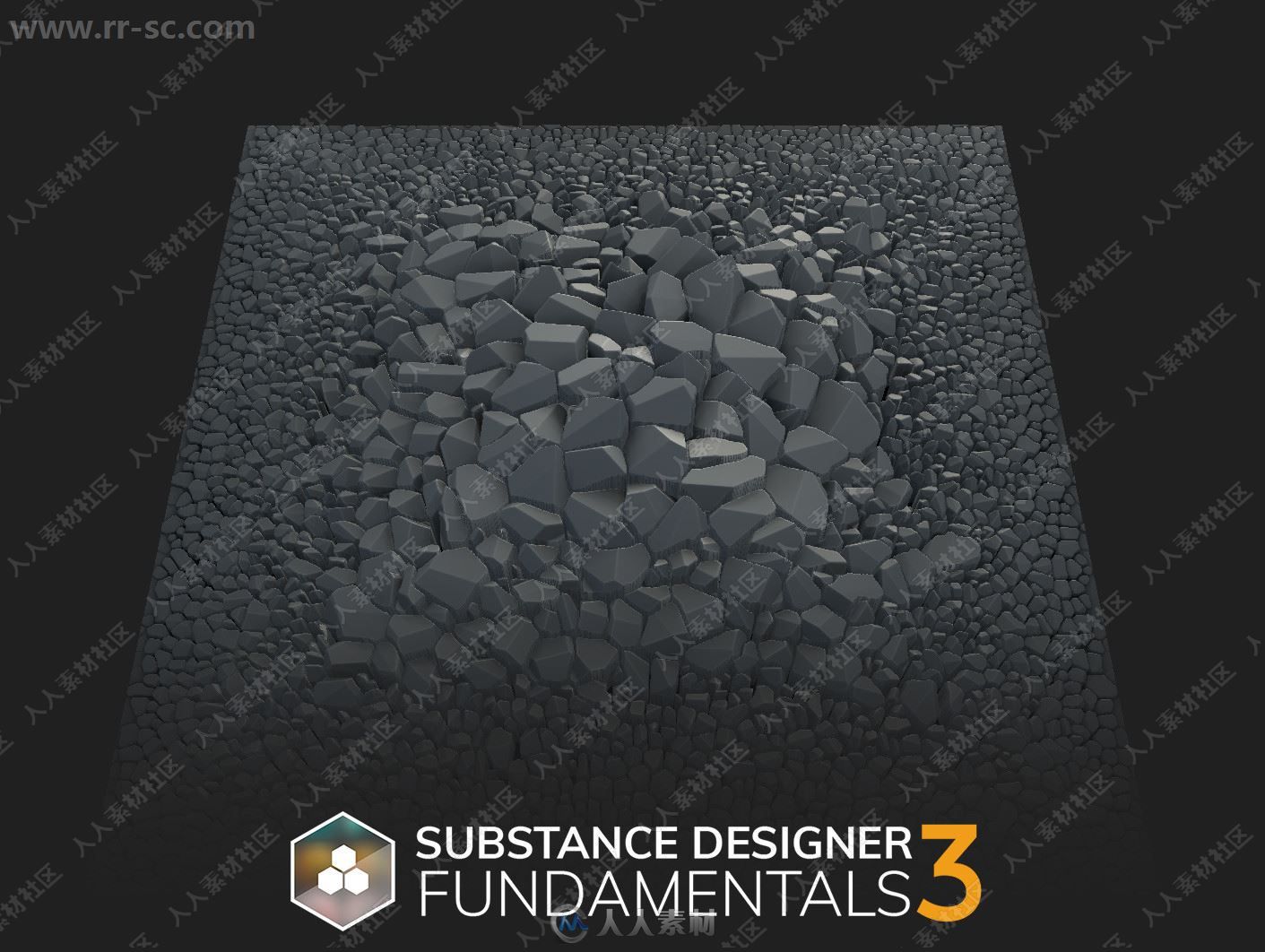 Substance Designer贴图制作基础核心训练视频教程