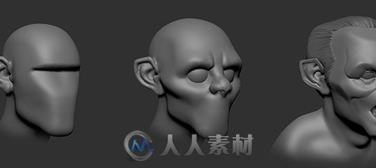 使用ZBrush软件制作Hannibal Lecter角色模型 详细制作步骤解析