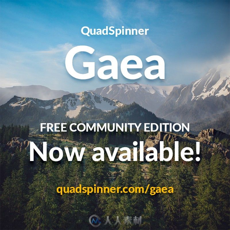 QuadSpinner公司经过两年的测试发布了顶尖的地形生成工具Gaea