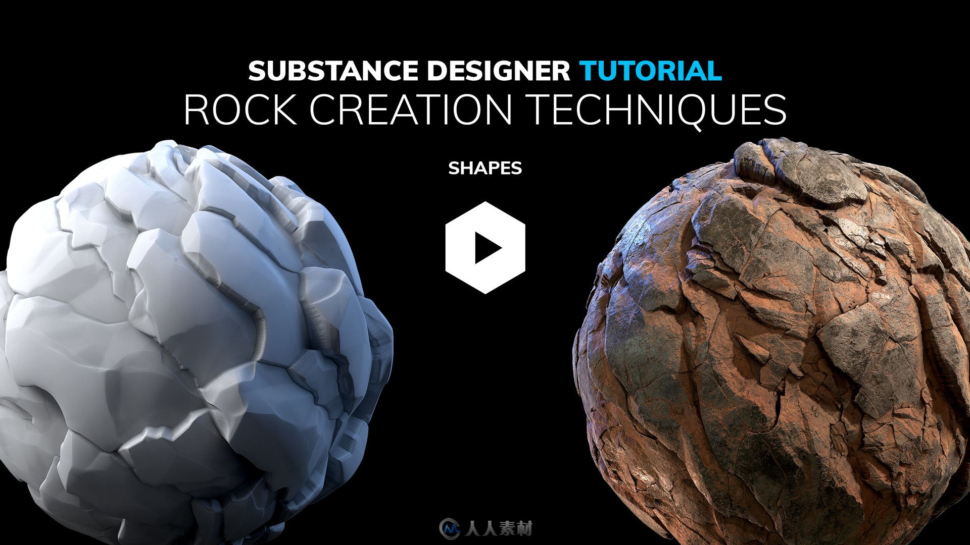 Substance Designer核心功能教程_Daniel Thiger_Rock Creation Techniques Part 1