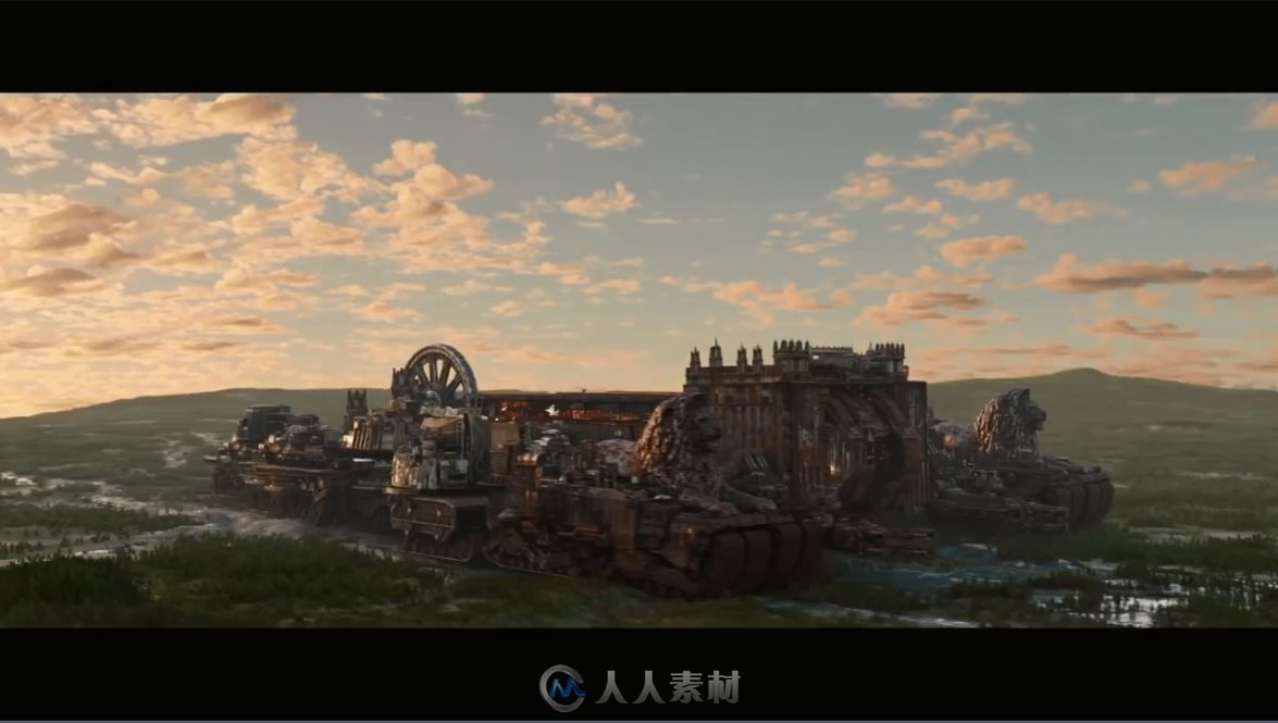 影片《掠食城市（Mortal Engines）》视觉特效解析视频