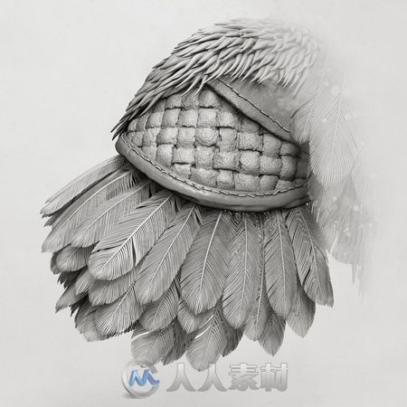 使用ZBrush雕刻萨满教道士角色的全过程解析 操作步骤十分详细