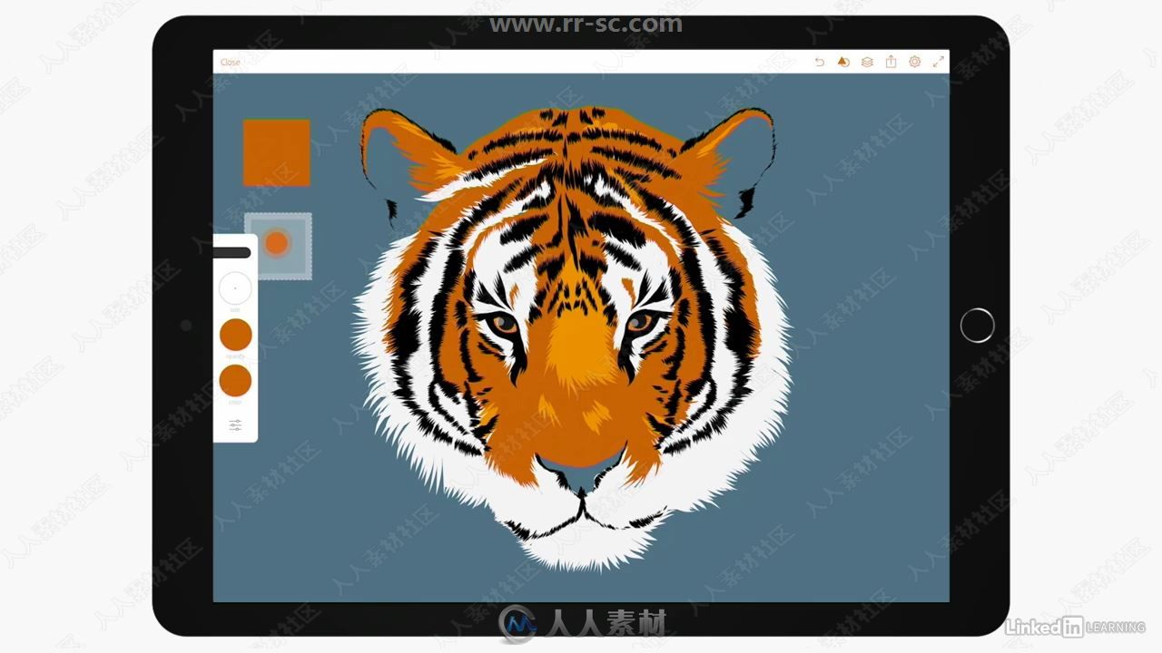 Illustrator Draw平板移动端插画绘图视频教程