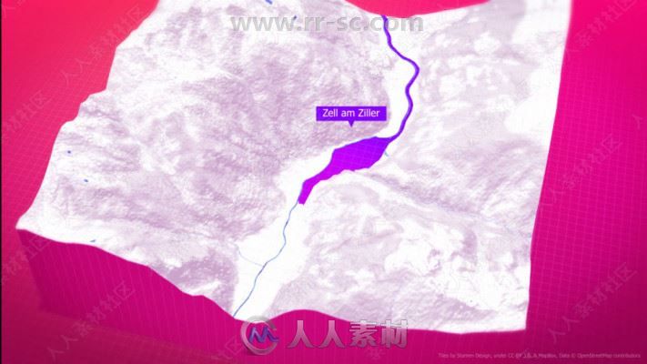 GEOlayers 2地图解析路径绘制特效动画AE脚本V1.27版