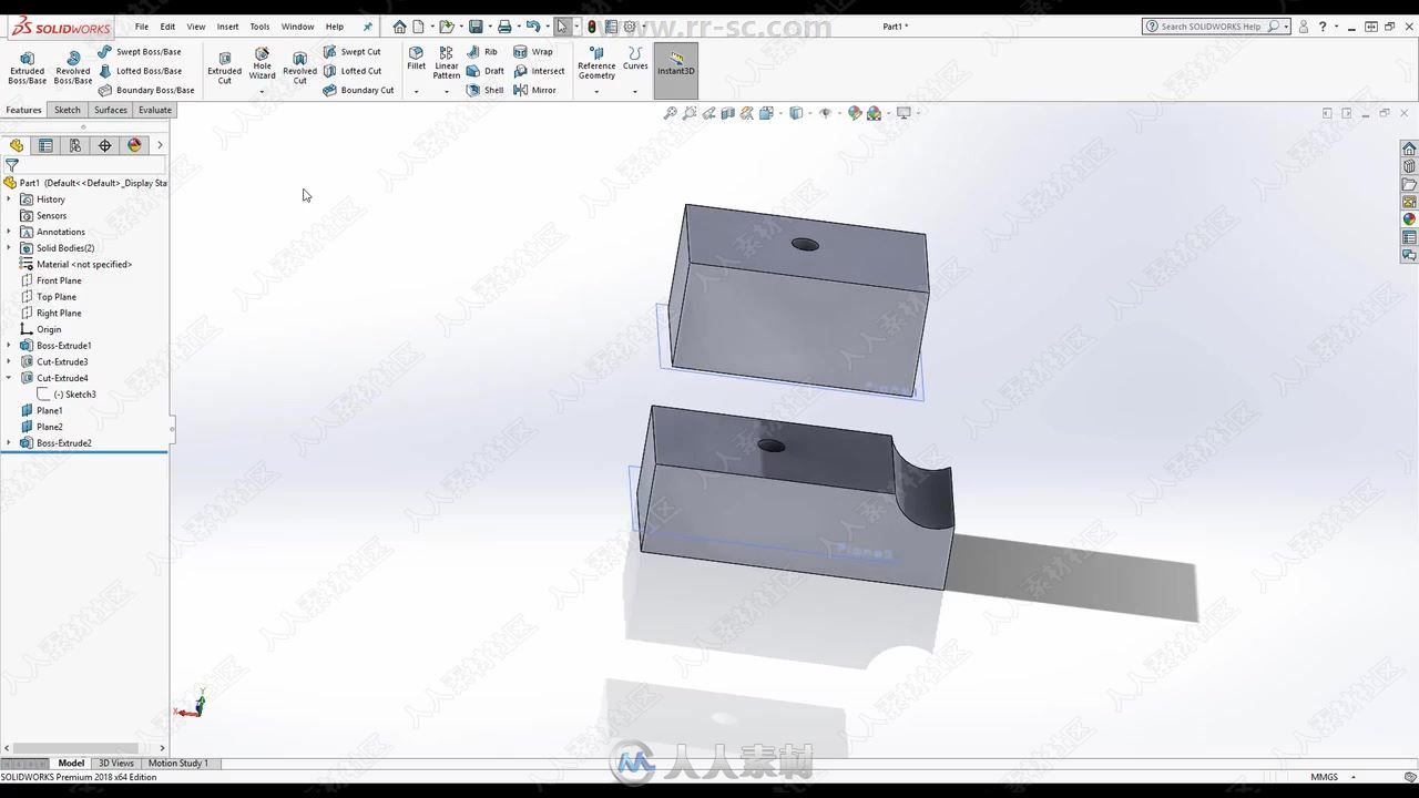 Solidworks 2018高效工作流程视频教程