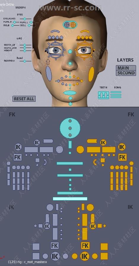 Auto-Rig Pro角色骨骼自动生成Blender插件V3.41.20版