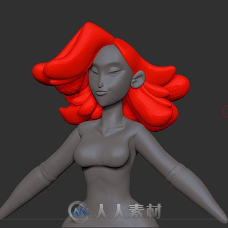 使用ZBrush和Maya创作毒藤女（Poison Ivy）图像的全过程解析教程