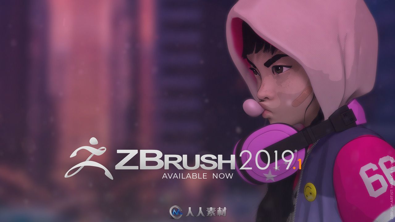 ZBrush数字雕刻和绘画软件V2019.1 Win版