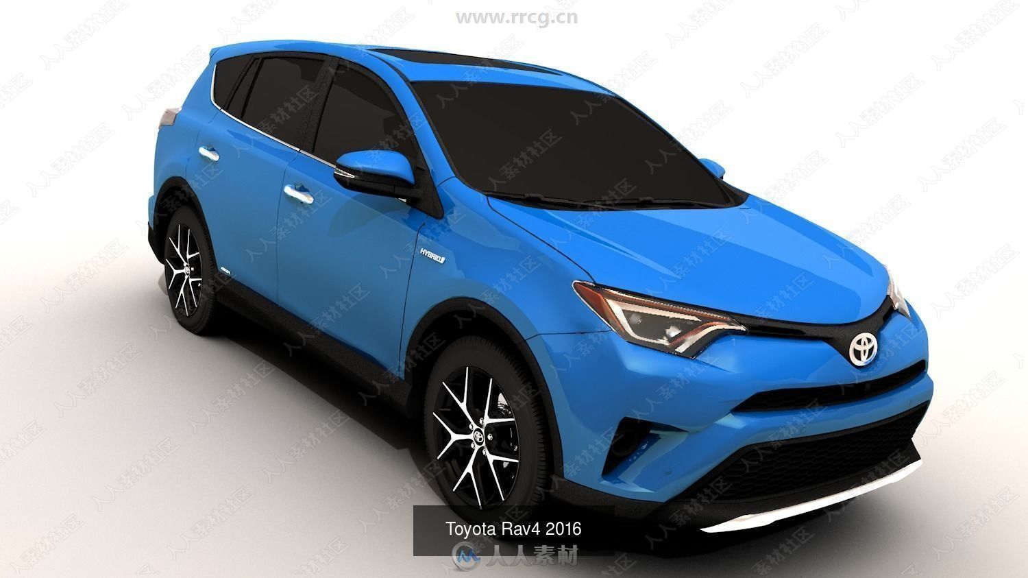 福特猛禽丰田Rav4等品牌汽车3D模型合集