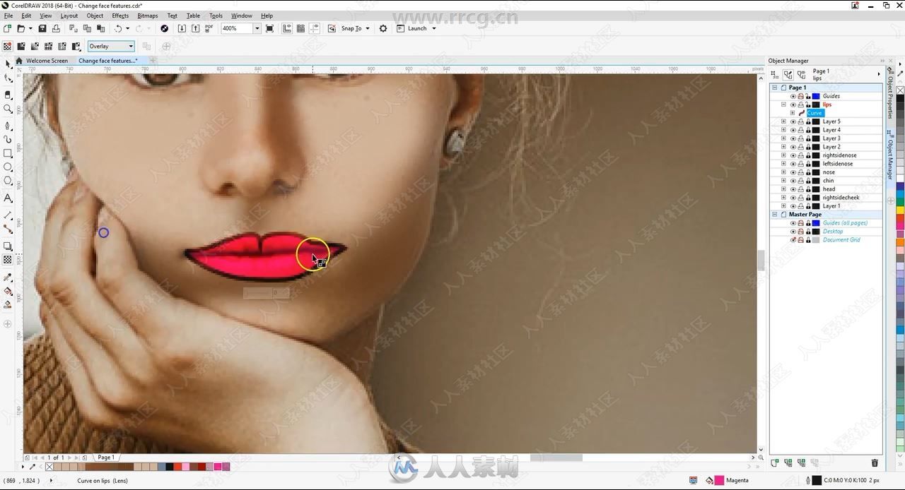 CorelDRAW 2018图片编辑技巧训练视频教程