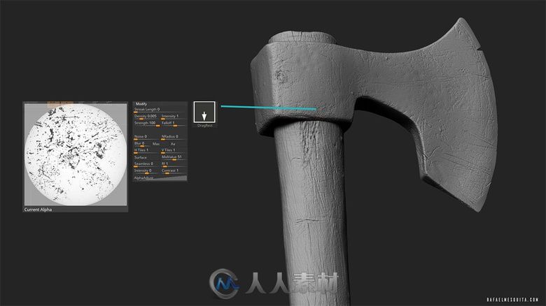 使用ZBrush雕刻“弗洛基维京人”的全过程解析 基础模型的创建至关重要