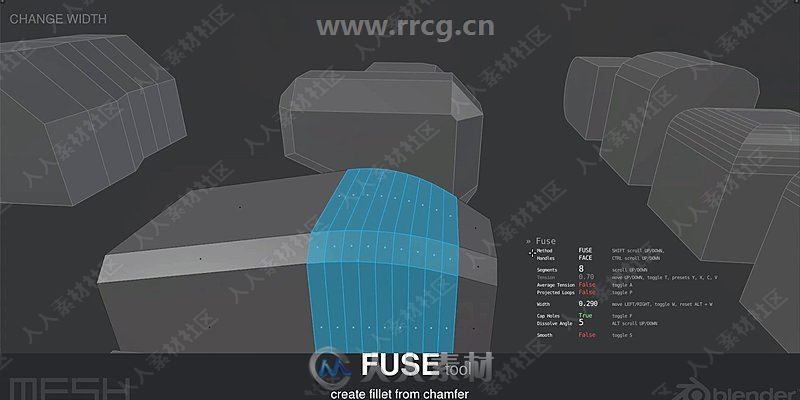 MESHmachine网格建模Blender插件V0.12.0版