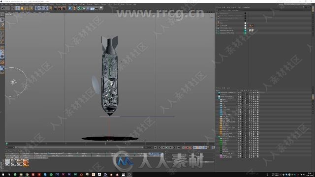 C4D与Octane科技胶囊场景建模与渲染视频教程