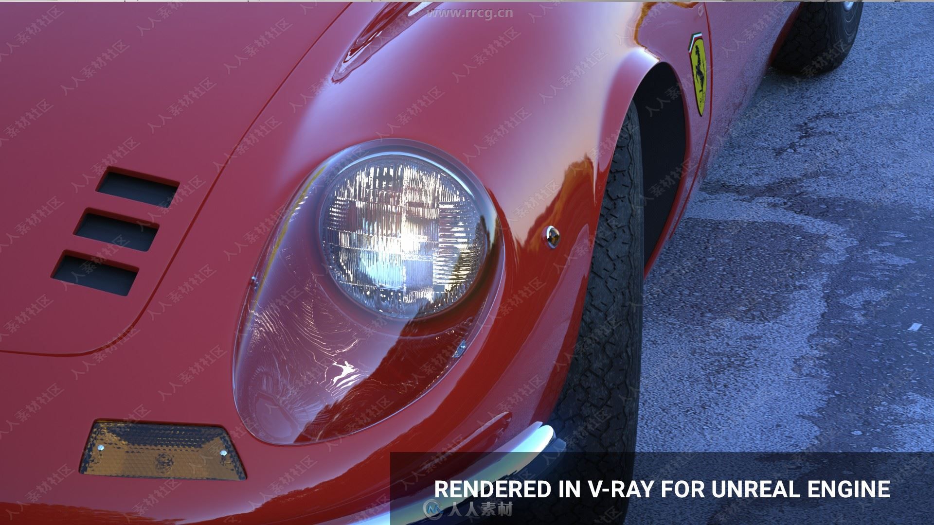 V-Ray Next渲染器Unreal游戏引擎插件V4.12.01版