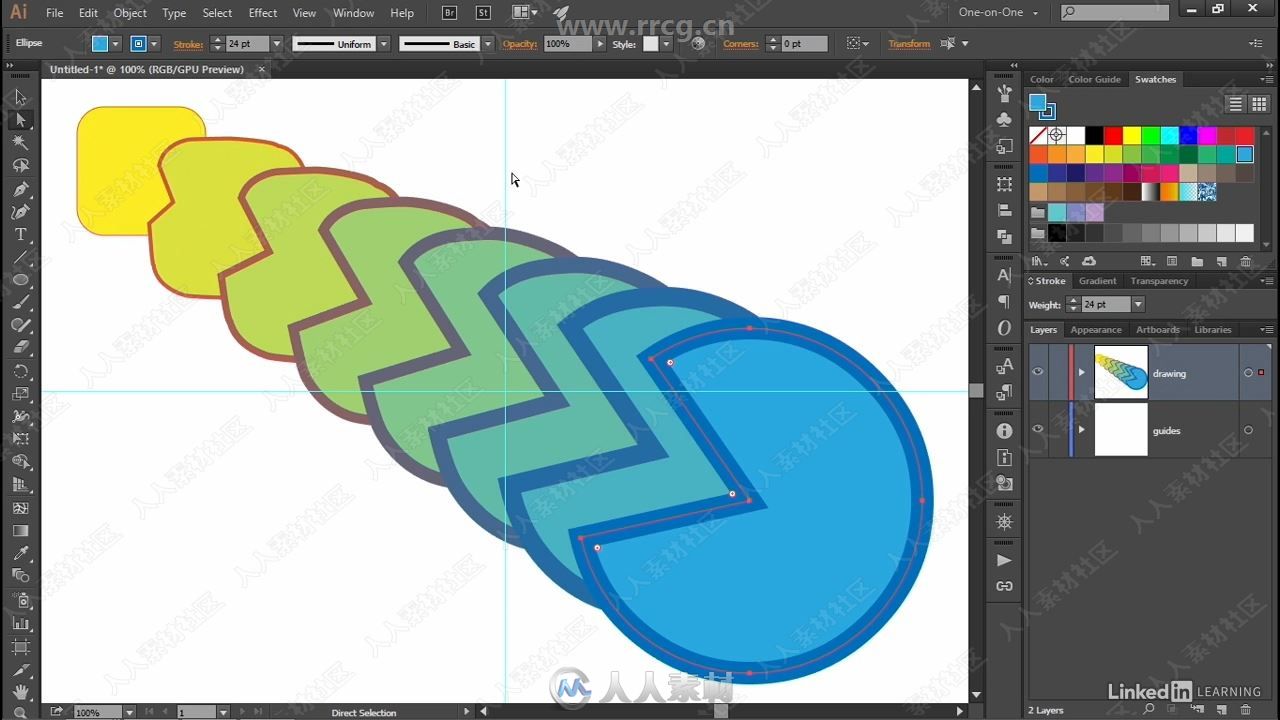 Illustrator CC 2019一对一高级技能训练视频教程