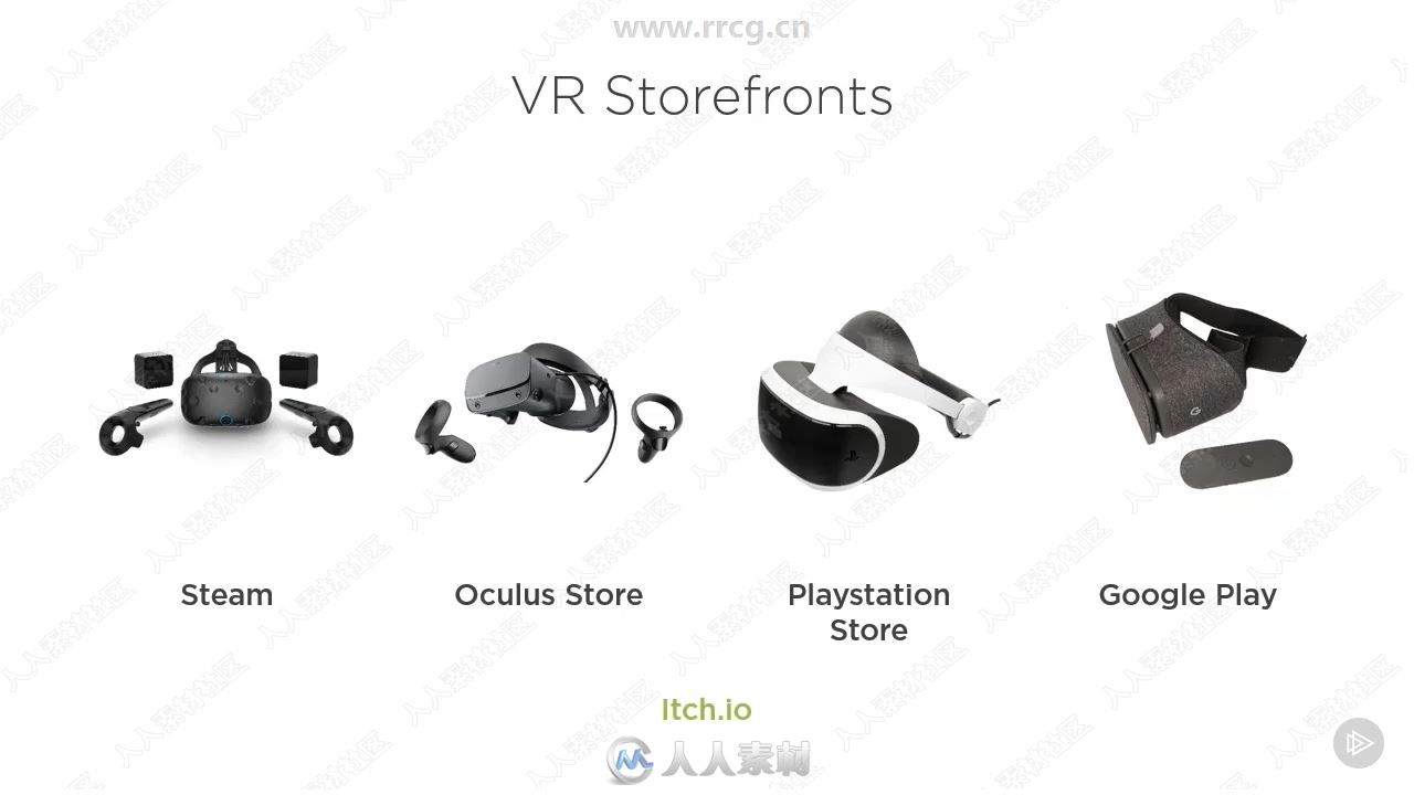 VR虚拟现实设计开发技能训练视频教程