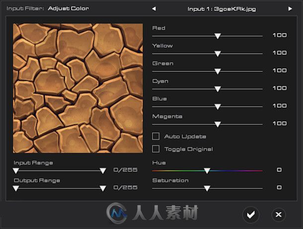 Rendering Systems公司发布了ShaderMap 4.3 主要修复了错误并对软件进行了维护