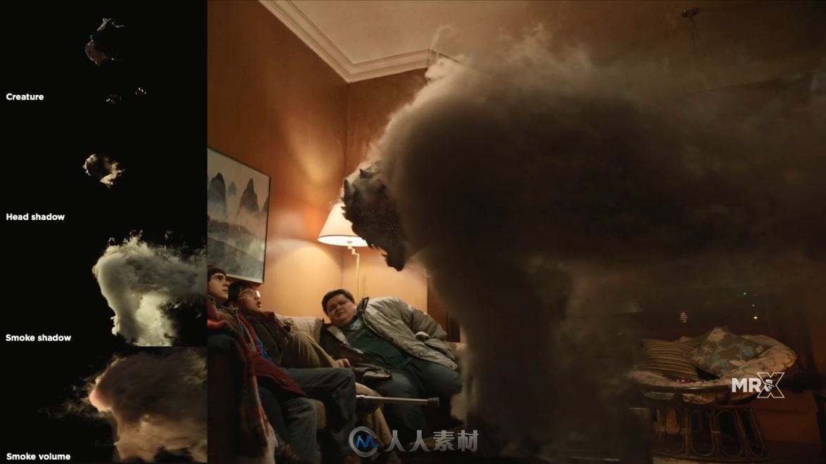 影片《雷霆沙赞!（SHAZAM!）》视觉特效解析视频 烟雾流体模拟制作解析