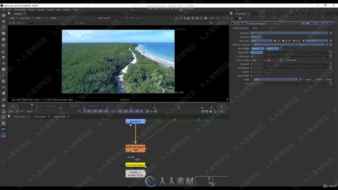 Houdini爆炸粒子特效制作工作流程视频教程