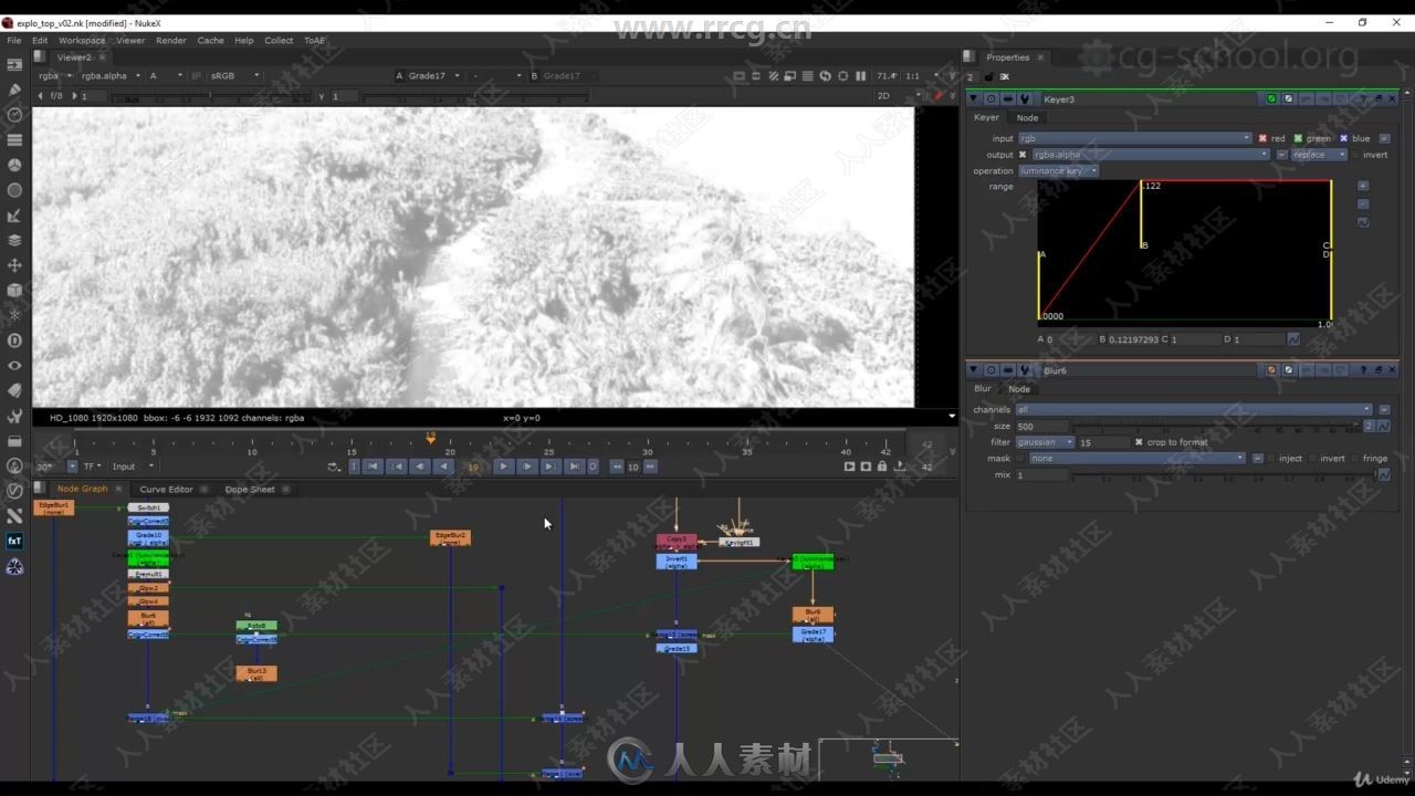 Houdini爆炸粒子特效制作工作流程视频教程