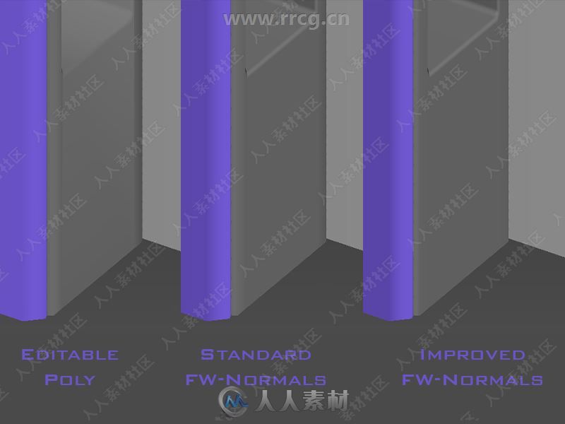 Improved Face Weighted Normals多边形建模3dsmax脚本