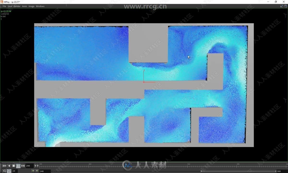 Houdini液体模拟特效实例制作视频教程