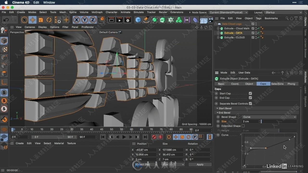 C4D R21基础入门核心技能视频教程