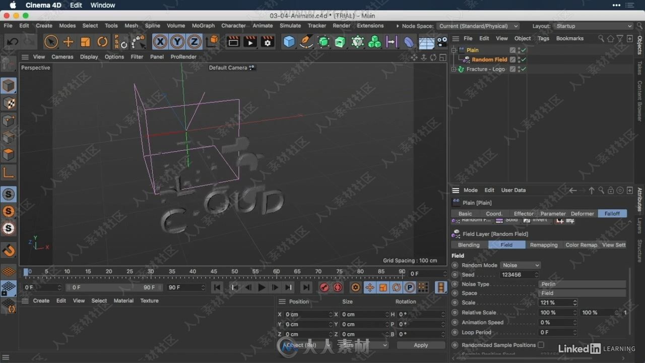 C4D R21基础入门核心技能视频教程