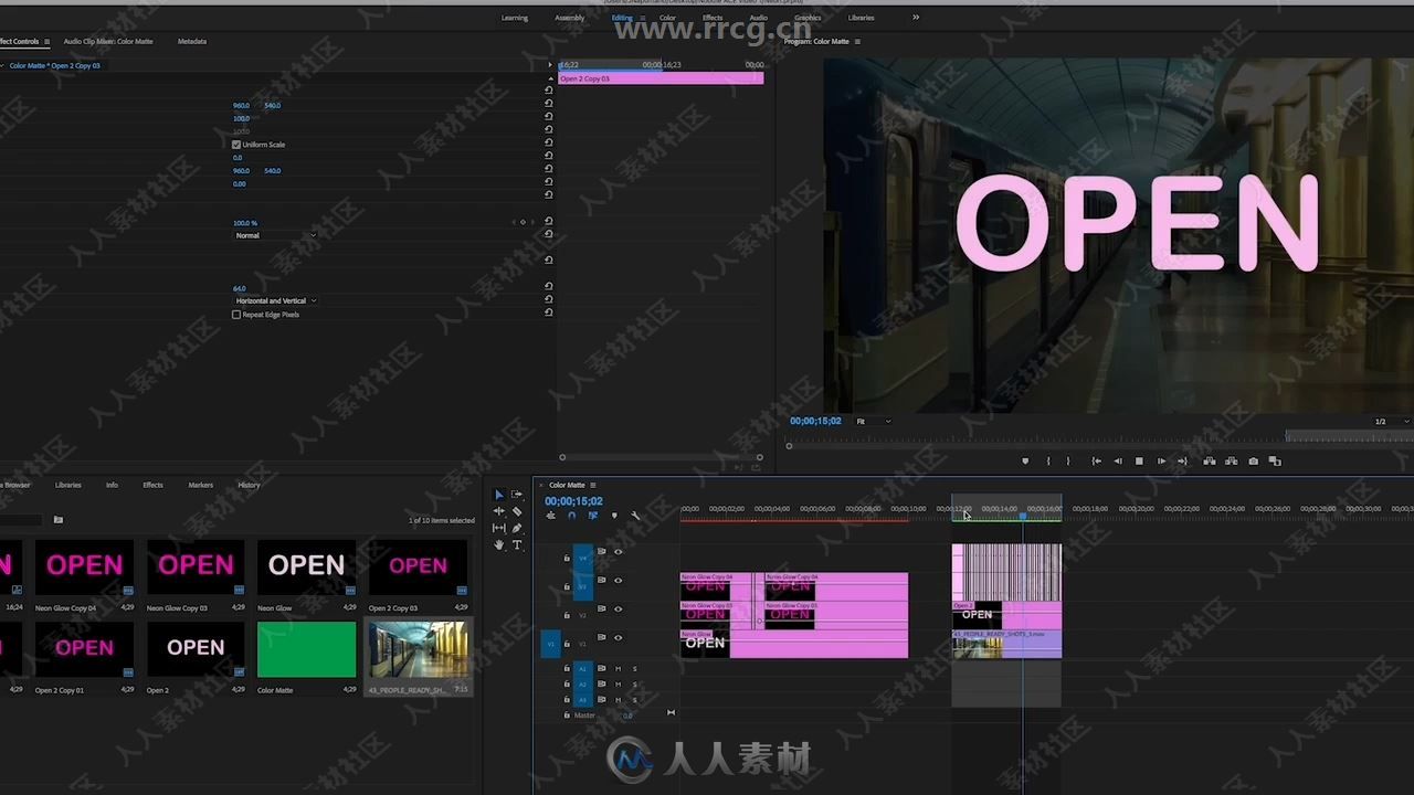 Premiere Pro CC 2019视频编辑训练视频教程