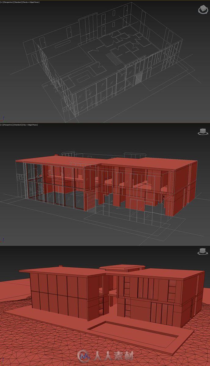 3ds Max建筑建模教程分享 详细制作步骤解析及操作演示视频